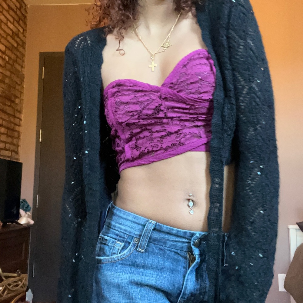 Magenta Tube Top